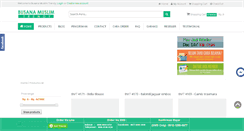 Desktop Screenshot of busanamuslimtrendy.com